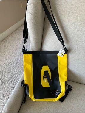Nupouch  Yellow & Black Waterproof Crossbody Bag for Women